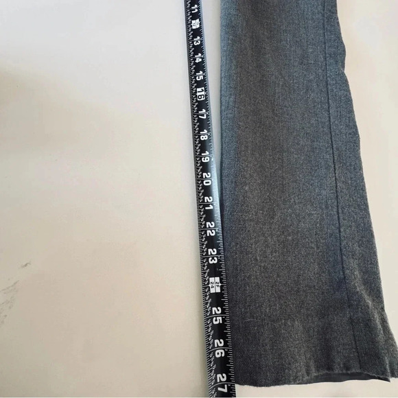 Pendleton || 100% Virgin Wool Grey Career Trousers Straight Leg Sz 4 - Picture 12 of 12